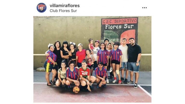 El fútbol de Villa Miraflores, también es de las pibas
