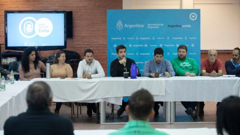 Se inició el camino para la organización de los Juegos Evita 2022